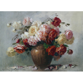 РЕПРОДУКЦИИ НА КАРТИНИ Рози във ваза (1948)